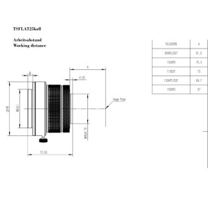 Correcteur Ajustable 1.0x pour APO et ED de 80 - 155mm - TSOPTICS