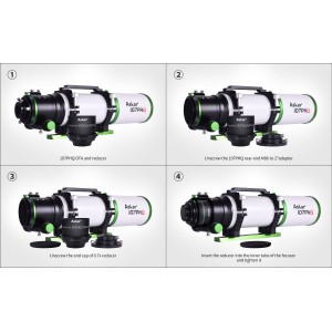 Correcteur/Réducteur 0.7x pour 107PHQ et 130 PHQ - ASKAR