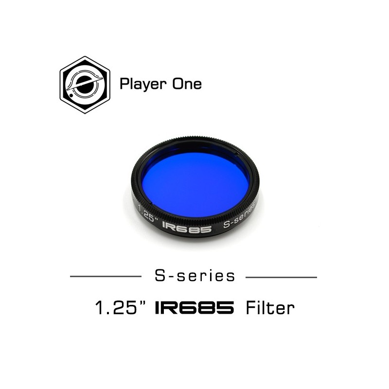 Filter IR685 IR-PAss S-serie 1"25 - Player One Filter IR685 IR-PAss S-serie 1"25 - Player One