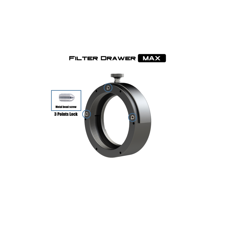 Porte filtre MAX 2" + 1 support supplémentaire - Player one Porte filtre MAX 2" + 1 support supplémentaire - Player one