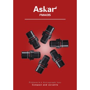 Lunette guide et Téléobjectif FMA135 F/4.5 - ASKAR