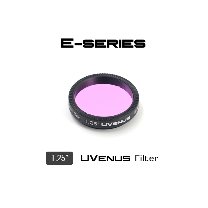 UVenus 1.25″ UV-PASS Filter E-series - Player One UVenus 1.25″ UV-PASS Filter E-series - Player One