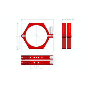105mm support rings - PrimaluceLAB