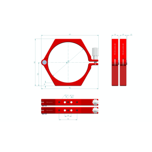 125mm support rings - PrimaluceLAB