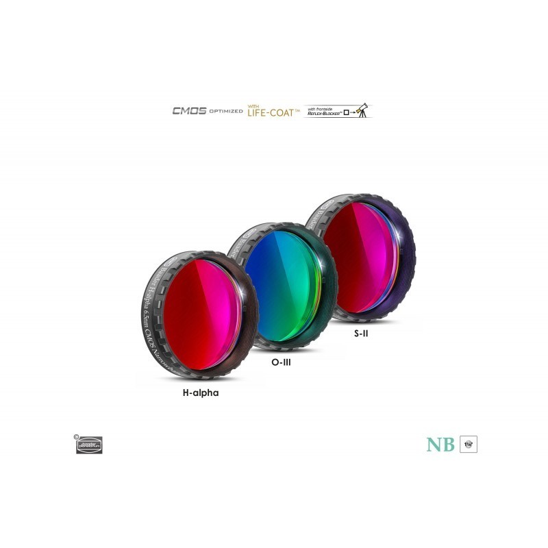 KIT FILTRE SHO (SII - HA - OIII) 31.75 6.5nm - BAADER KIT FILTRE SHO (SII - HA - OIII) 31.75 6.5nm - BAADER