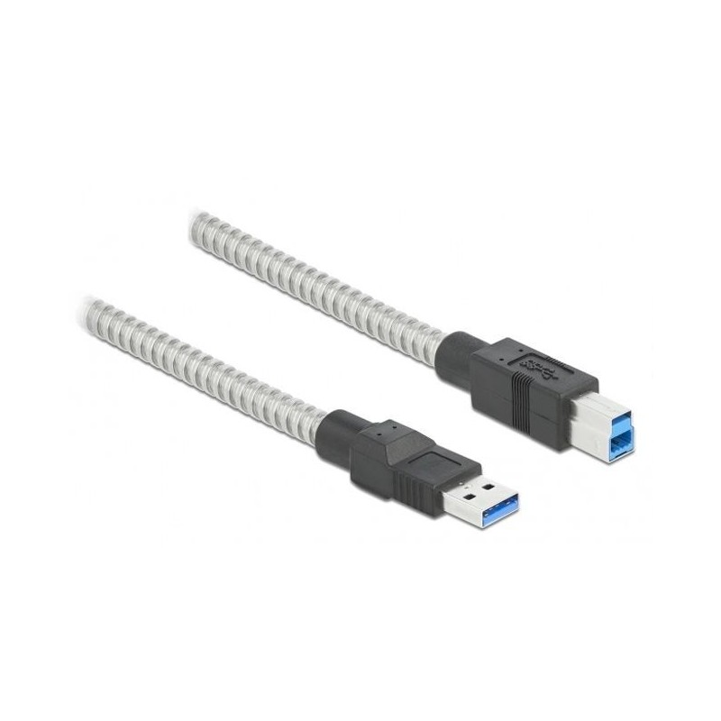 Câble USB 3.2 Gen 1 Type-A mâle vers Type-B mâle avec gaine métallique - Pegasus Astro