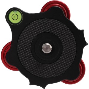 wheel leveling 3 points base for 3/8 tripod