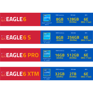 Ordinateur EAGLE 6 - PRIMALUCELAB