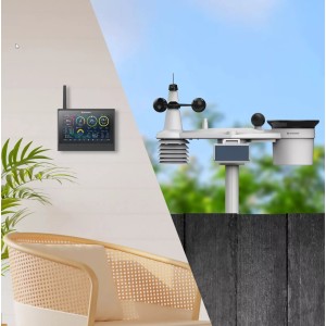 Station Météo MeteoChamp HD Station Météo WLAN 9 en 1 - BRESSER