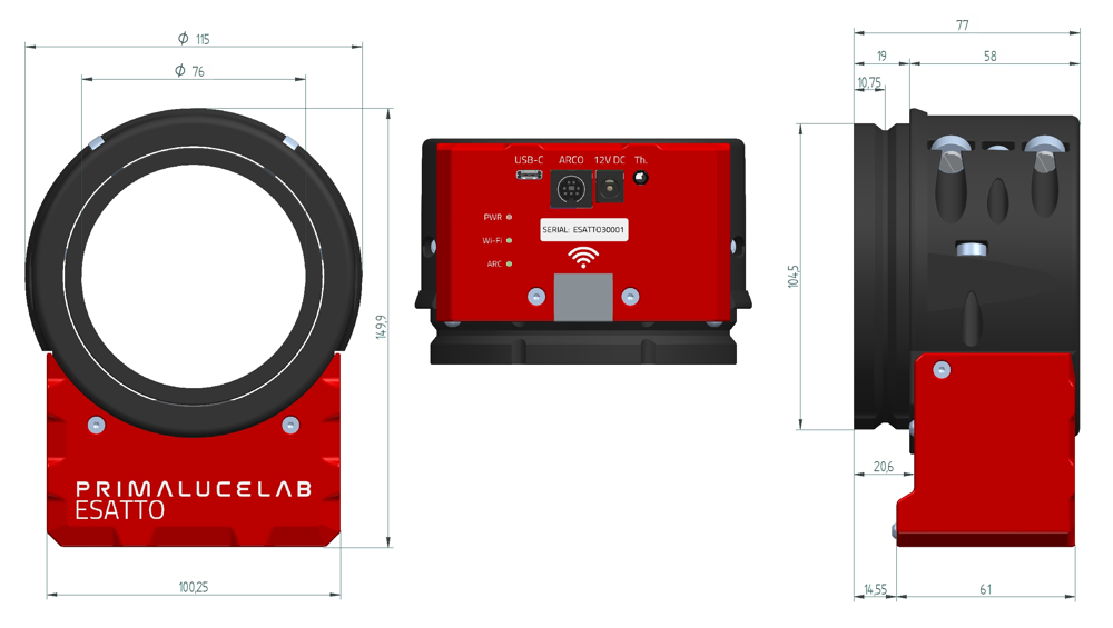 ESATTO 2 robotic focuser