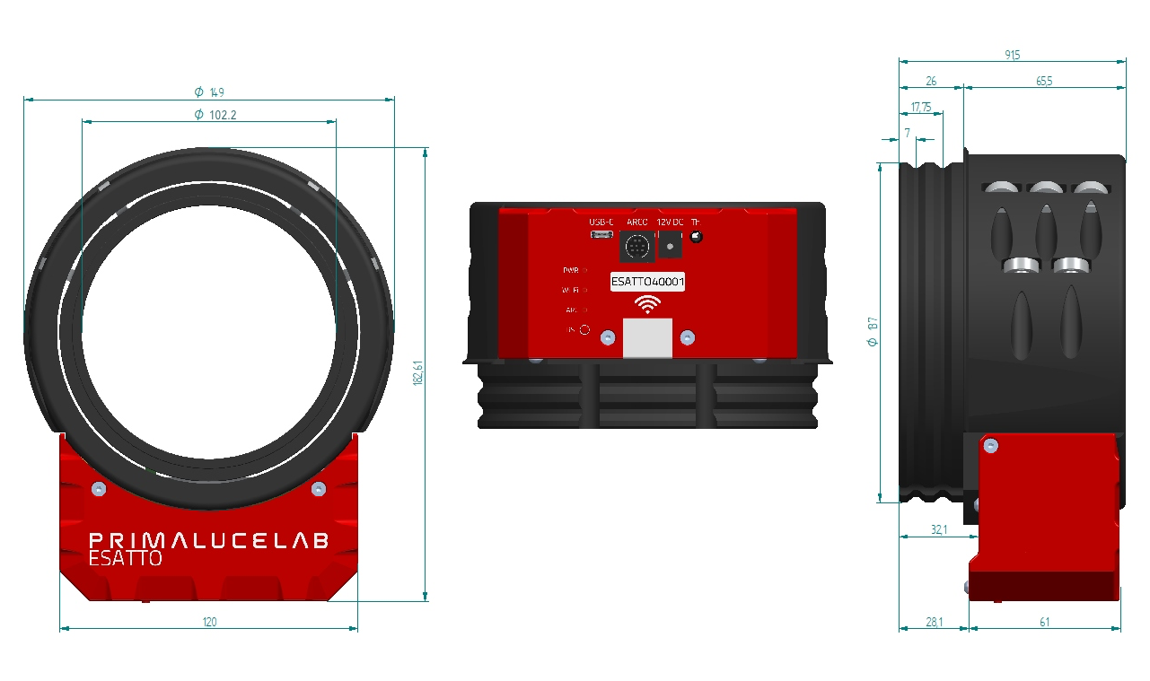 ESATTO 2 robotic focuser